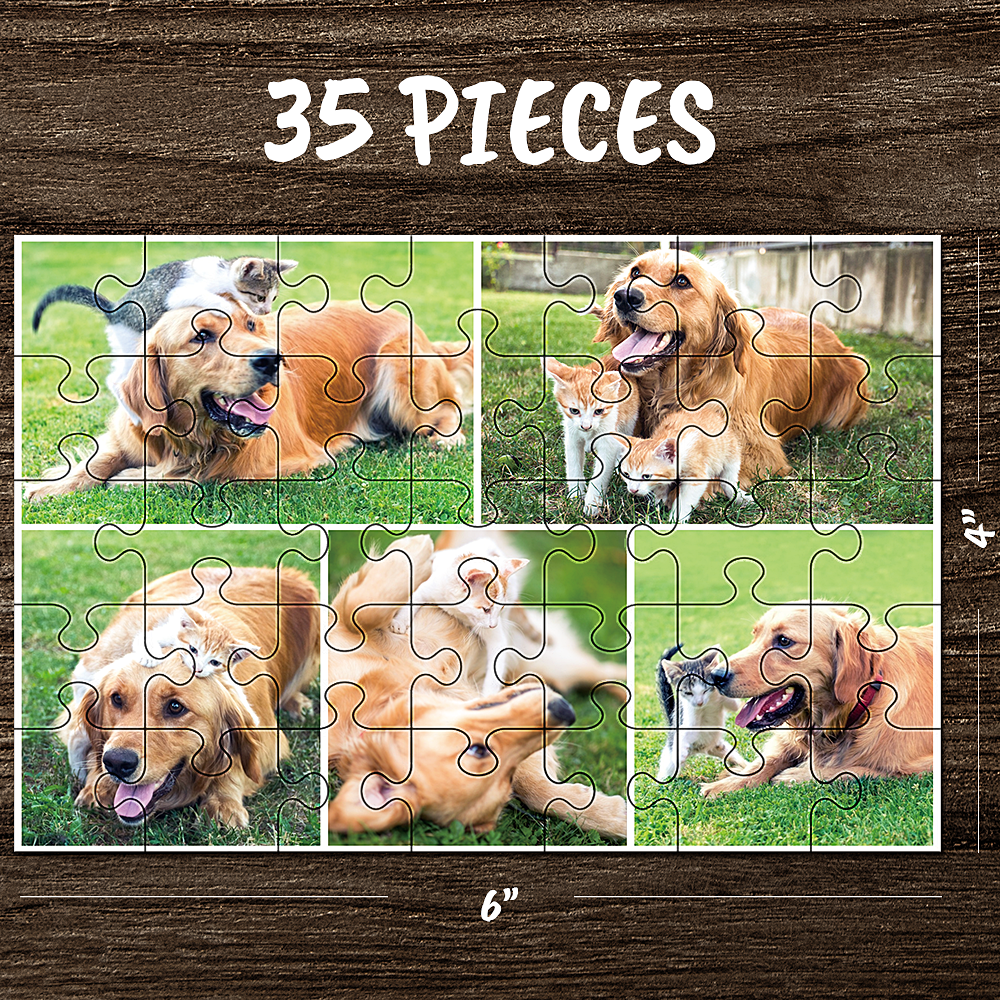 Custom photo jigsaw collage family puzzle love puzzle-35-1000 pieces