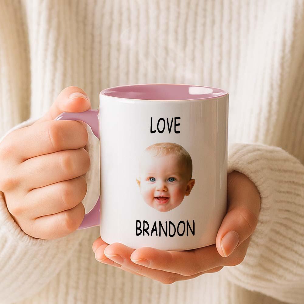 Personalized Father’s Day Mug with Photo Custom Coffee Cup for Dad Best Dad Gift - MyPhotoSocksAu