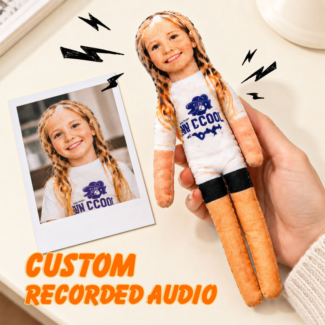 Custom Mini Me Doll with Poseable Body Custom Dolls Gifts for Friends Custom Ugly Dolls Custom Photo Plush Toys