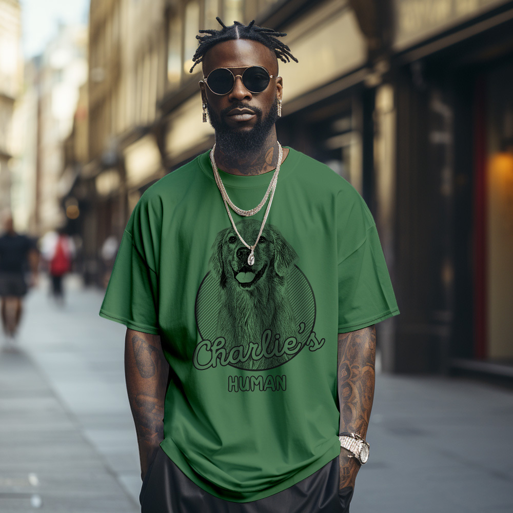 Custom Photo Vintage T-shirts Cute Pets Photo Tee Unique Gifts - MyPhotoSocksAu