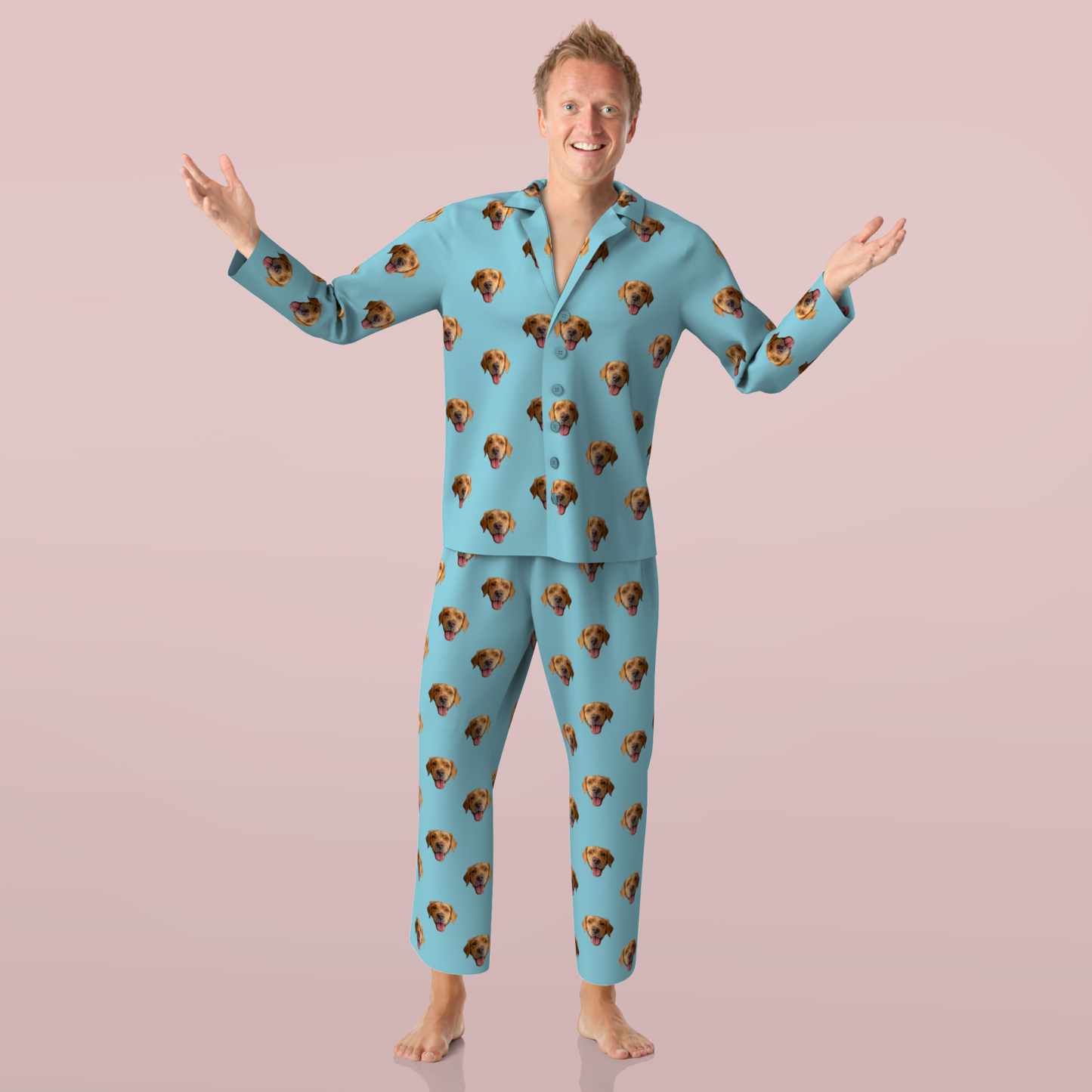 Custom Face Pajamas - Colorful Pyjamas