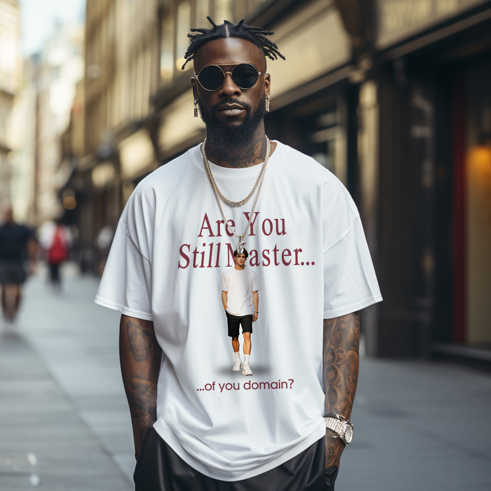 Personalized Photo Vintage T-shirts Old School T-shirt for Lover - MyPhotoSocksAu