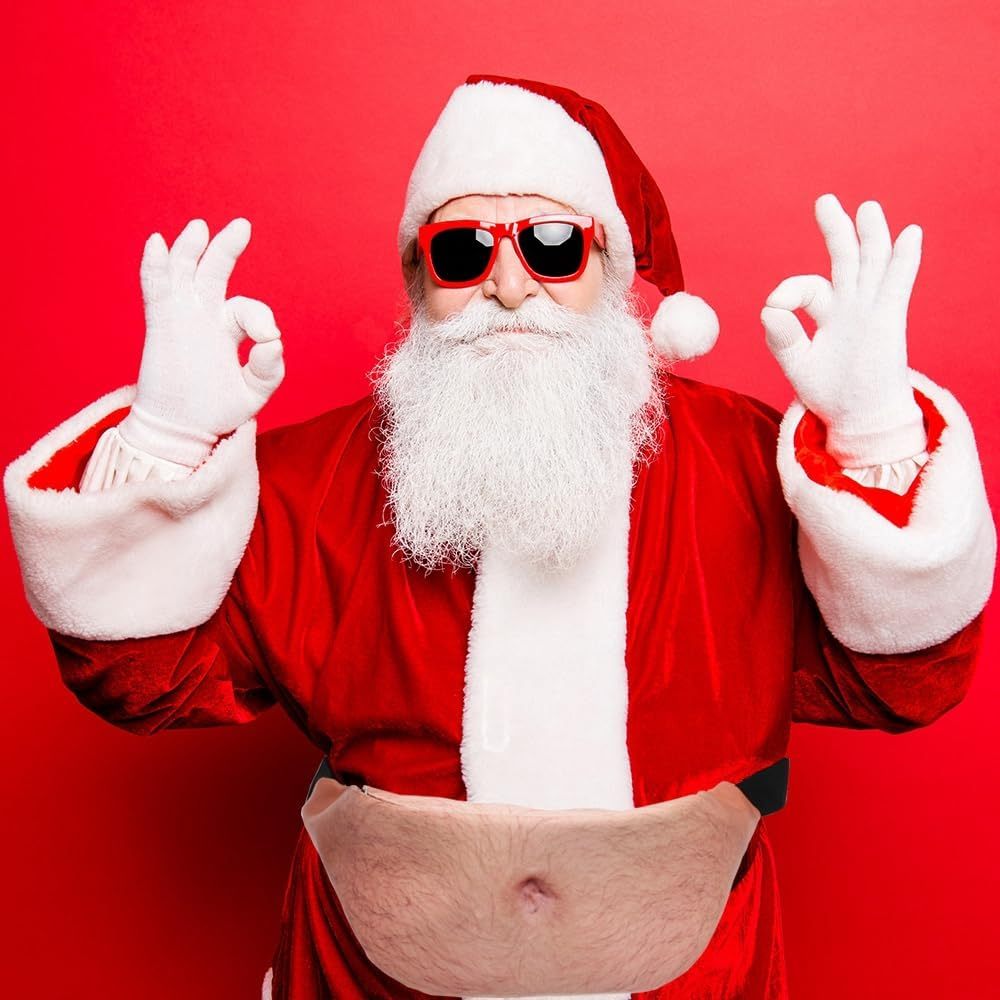 Funny Beer Belly Fanny Pack Bag – Custom Novelty Waist Bag with Realistic Belly Design, Gag Party & Prank Gift for Men & Women - MyPhotoSocksAu