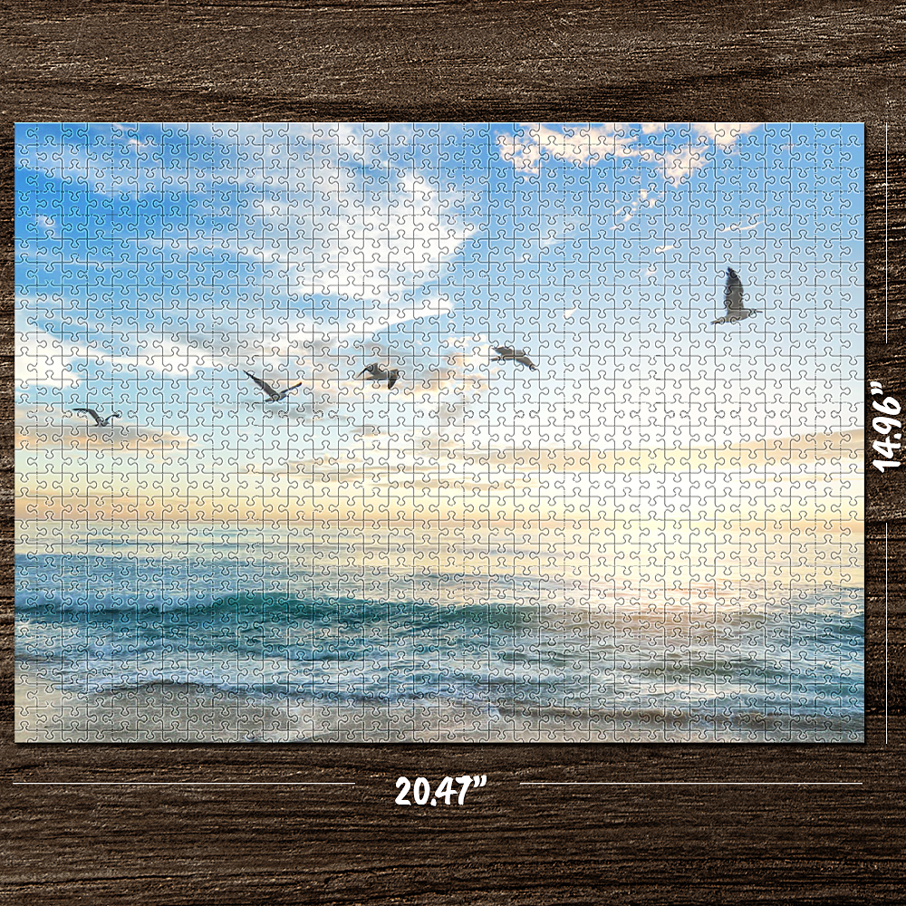 Custom Jigsaw Puzzle Gifts For Pet & Love & Family - 35-1000 pieces
