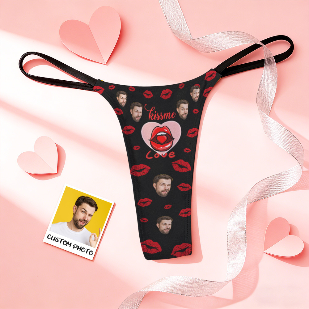 Custom Thongs Photo Panties Funny Underwear Briefs I Licked IT  Licked IT SO ITS Mine Thong Valentine Gift - MyPhotoSocksAu