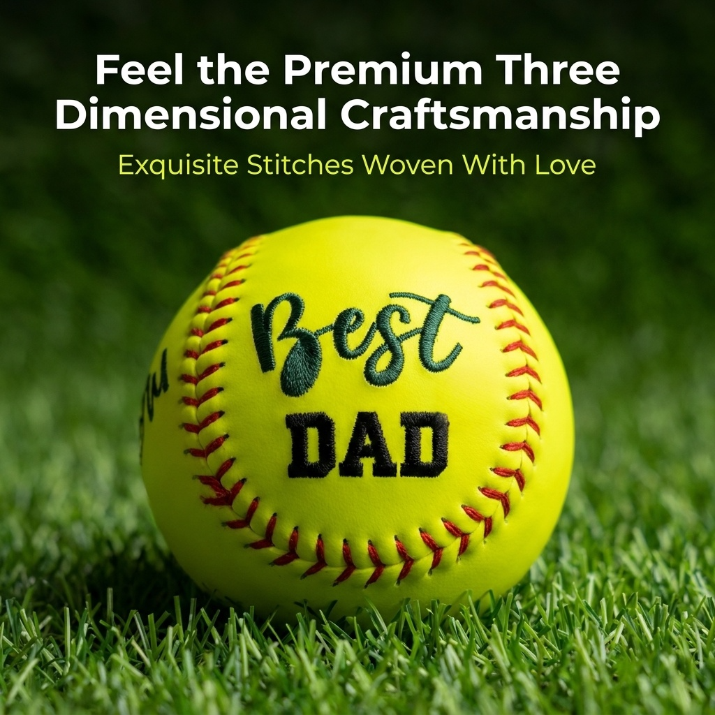 Personalized Embroidered Baseball & Softball, Father's Day Gift - MyPhotoSocksAu