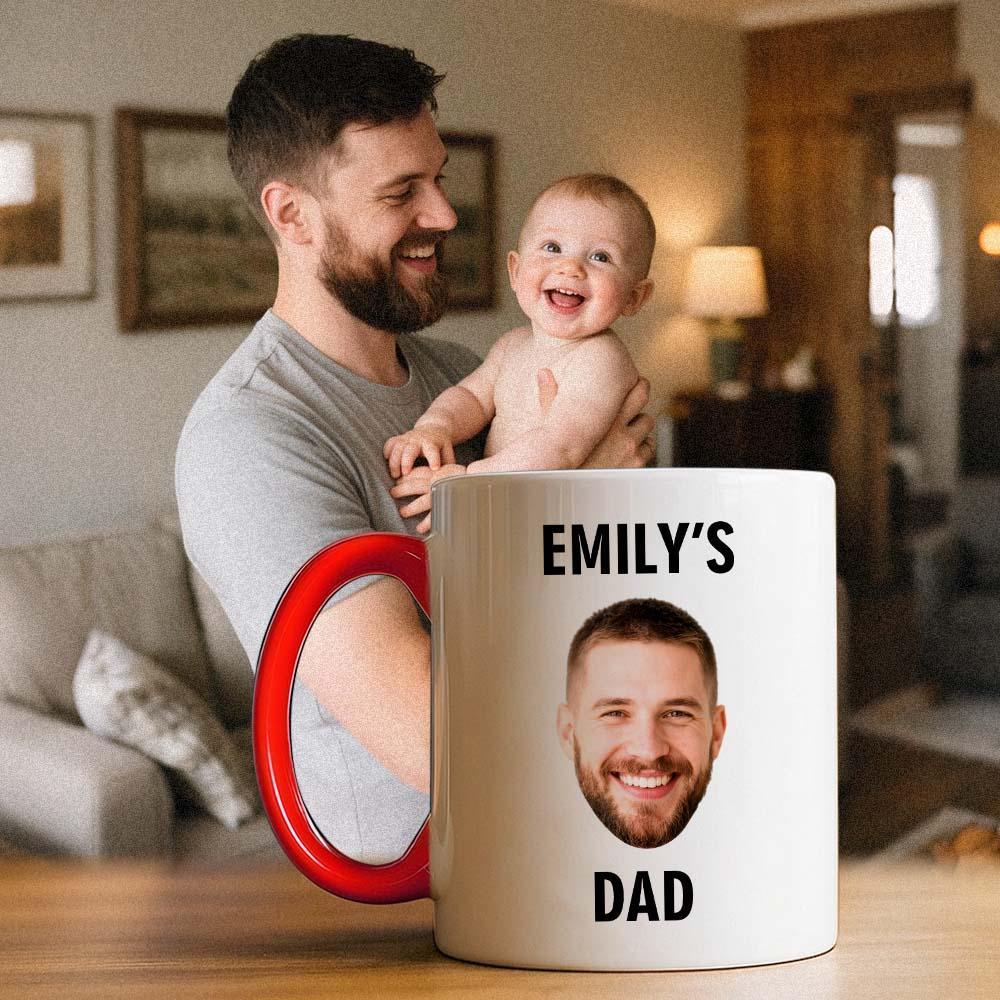 Personalized Father’s Day Mug with Photo Custom Coffee Cup for Dad Best Dad Gift - MyPhotoSocksAu