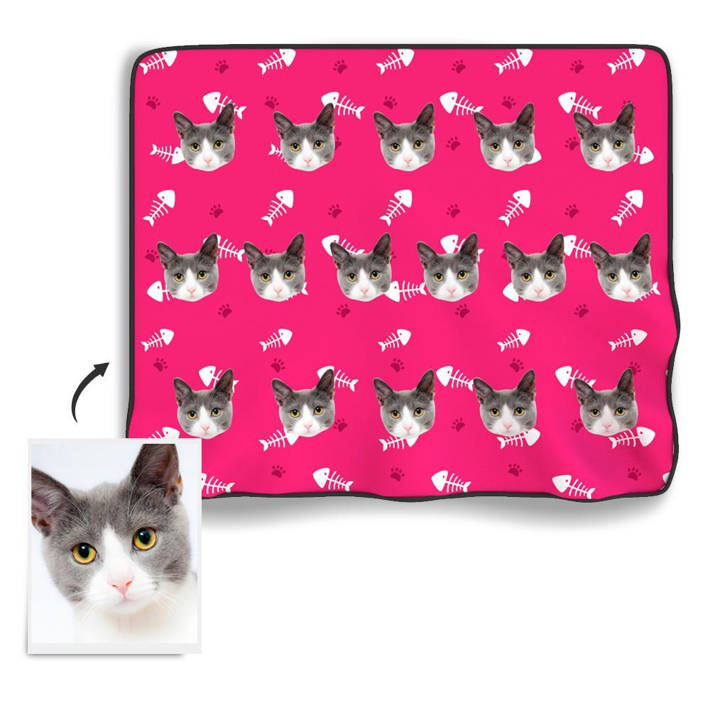 Cat Photo Blanket - MyPhotoSocksAU