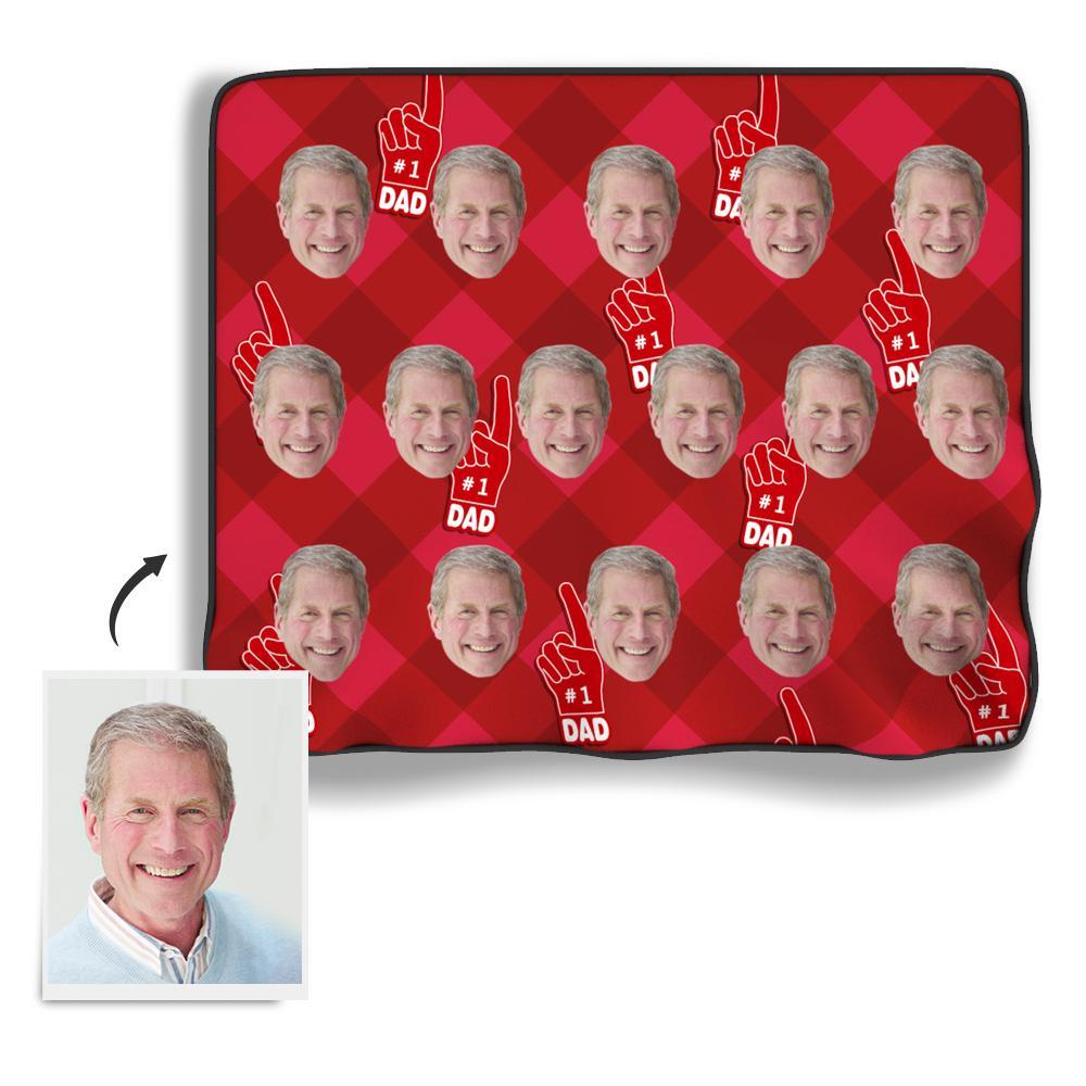 Dad Photo Blanket - MyPhotoSocksAU