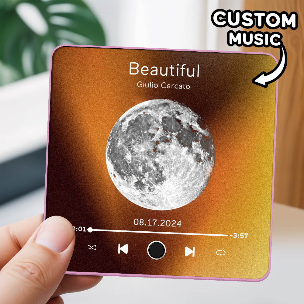 Personalized Photo Album Fridge Magnet Music Wall Photo Sticker Music Movement That Can Be Played Without Cell Phone Music Fridge Magnet Pro Can Play Songs - MyPhotoSocksAu