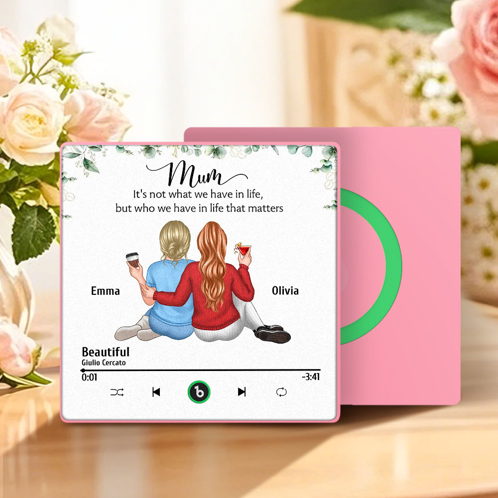 Custom Music Fridge Magnets Wall Photo Sticker That Plays Music Without Cell Phone Multiple Styles for Mother's Day Gifts - MyPhotoSocksAu