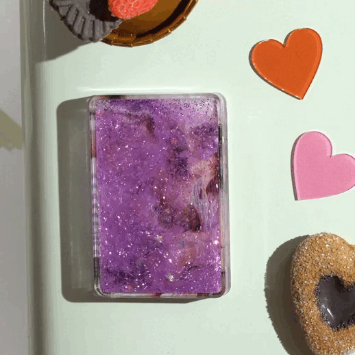 Custom Quicksand Fridge Magnet Personalized Photo Refrigerator Magnet Home Decoration Birthday Gift - MyPhotoSocksAu