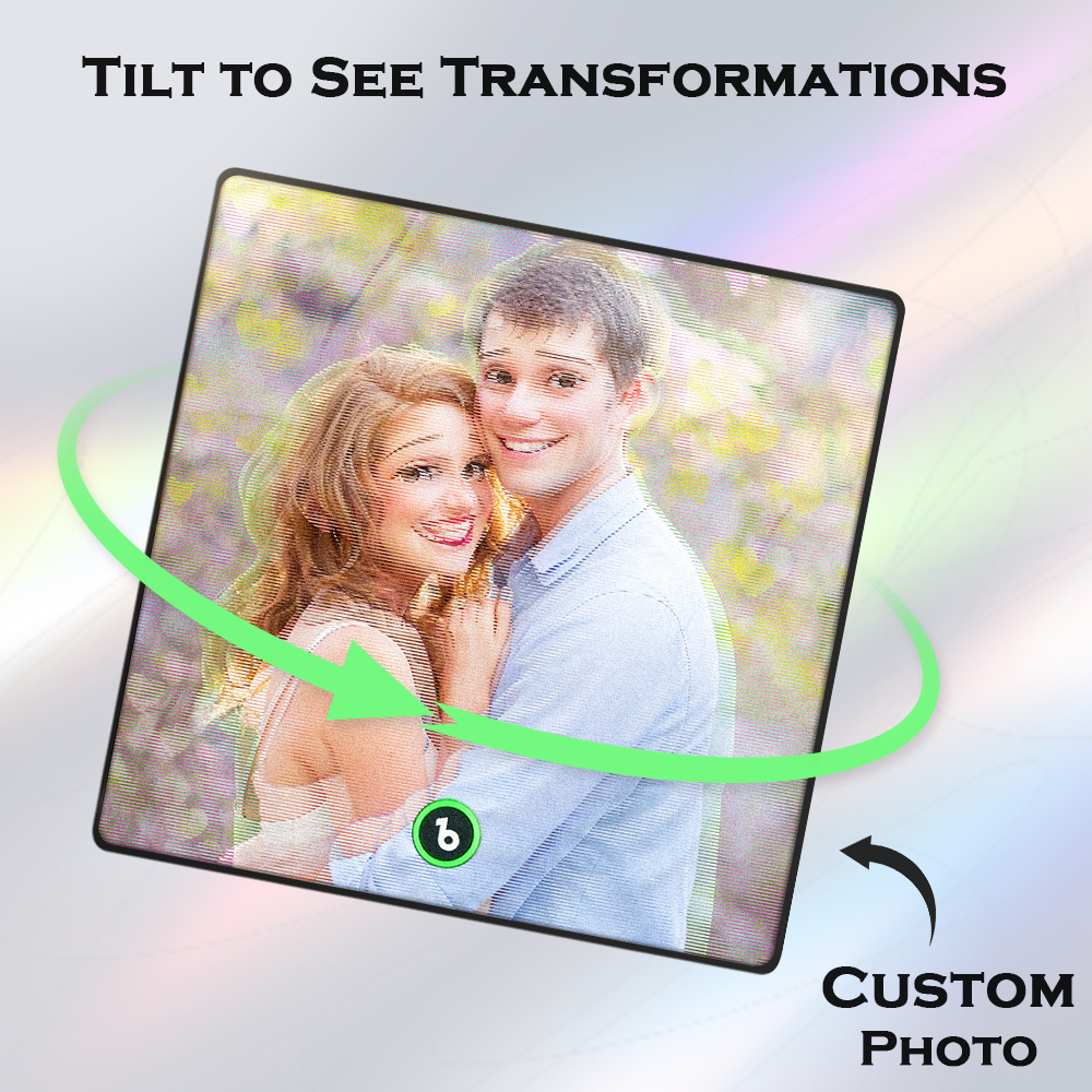 Custom Disney Lenticular Music Fridge Magnet Personalized Portrait Song Playback Gift - MyPhotoSocksAu