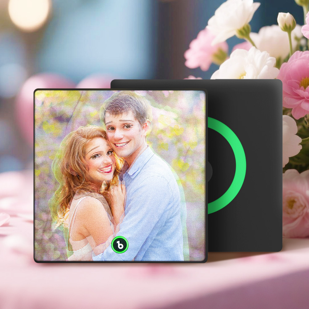 Custom Disney Lenticular Music Fridge Magnet Personalized Portrait Song Playback Gift - MyPhotoSocksAu