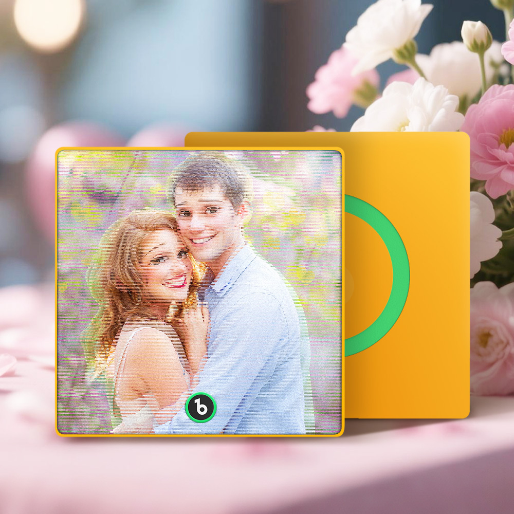 Custom Disney Lenticular Music Fridge Magnet Personalized Portrait Song Playback Gift - MyPhotoSocksAu