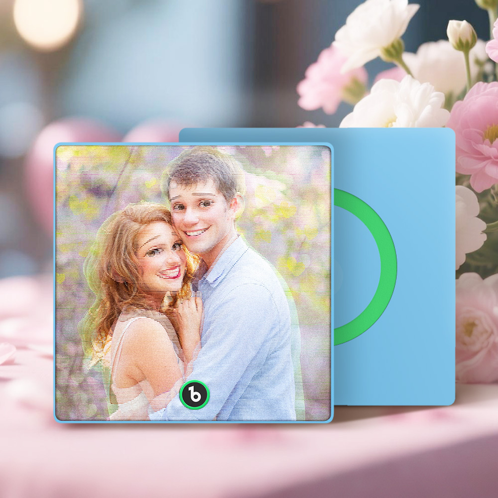 Custom Disney Lenticular Music Fridge Magnet Personalized Portrait Song Playback Gift - MyPhotoSocksAu