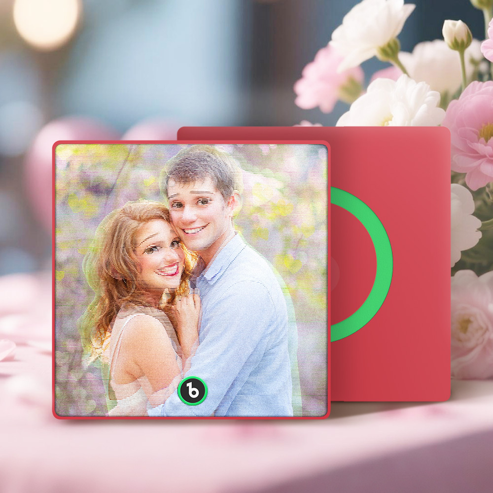 Custom Disney Lenticular Music Fridge Magnet Personalized Portrait Song Playback Gift - MyPhotoSocksAu