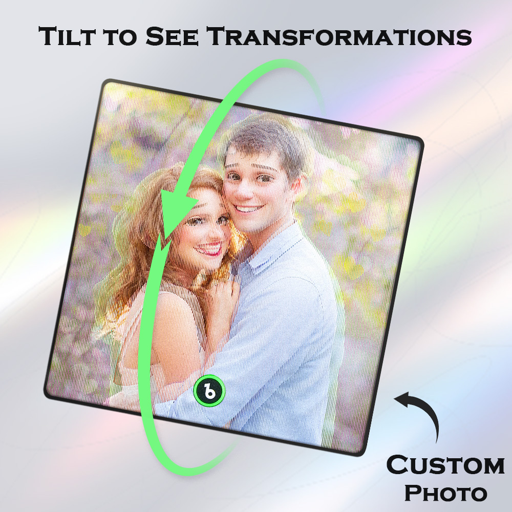 Custom Disney Lenticular Music Fridge Magnet Personalized Portrait Song Playback Gift - MyPhotoSocksAu