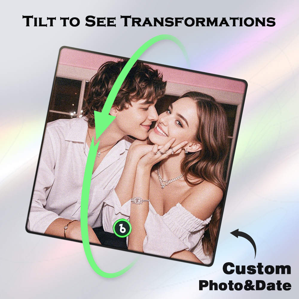 Custom Music Fridge Magnet Personalized Photo Engraved Calendar Lenticular  Gift - MyPhotoSocksAu