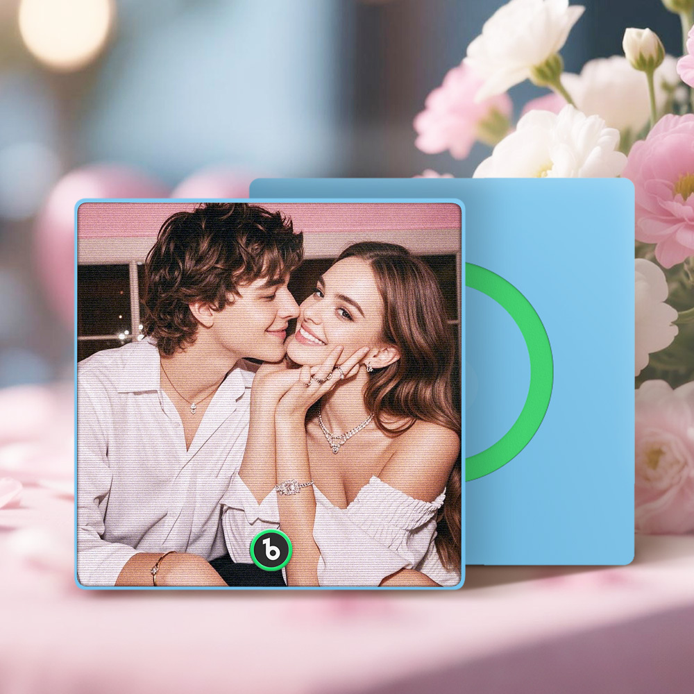 Custom Music Fridge Magnet Personalized Photo Engraved Calendar Lenticular  Gift - MyPhotoSocksAu