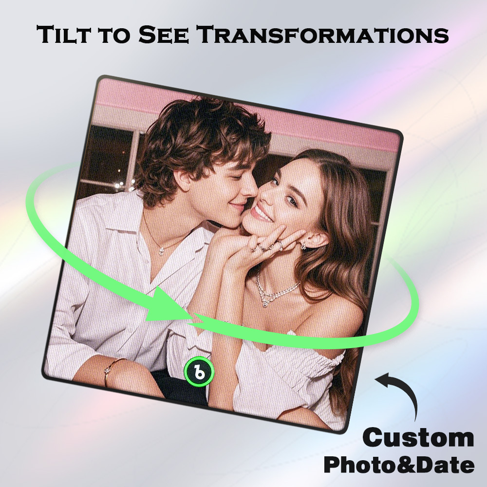 Custom Music Fridge Magnet Personalized Photo Engraved Calendar Lenticular  Gift - MyPhotoSocksAu