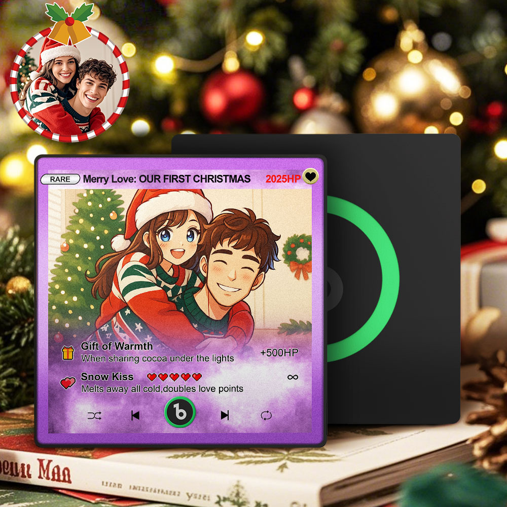 Halloween Gifts Custom Photo Fridge Magnet Music Can Be Played Without Cell Music Fridge Magnet - MyPhotoSocksAu