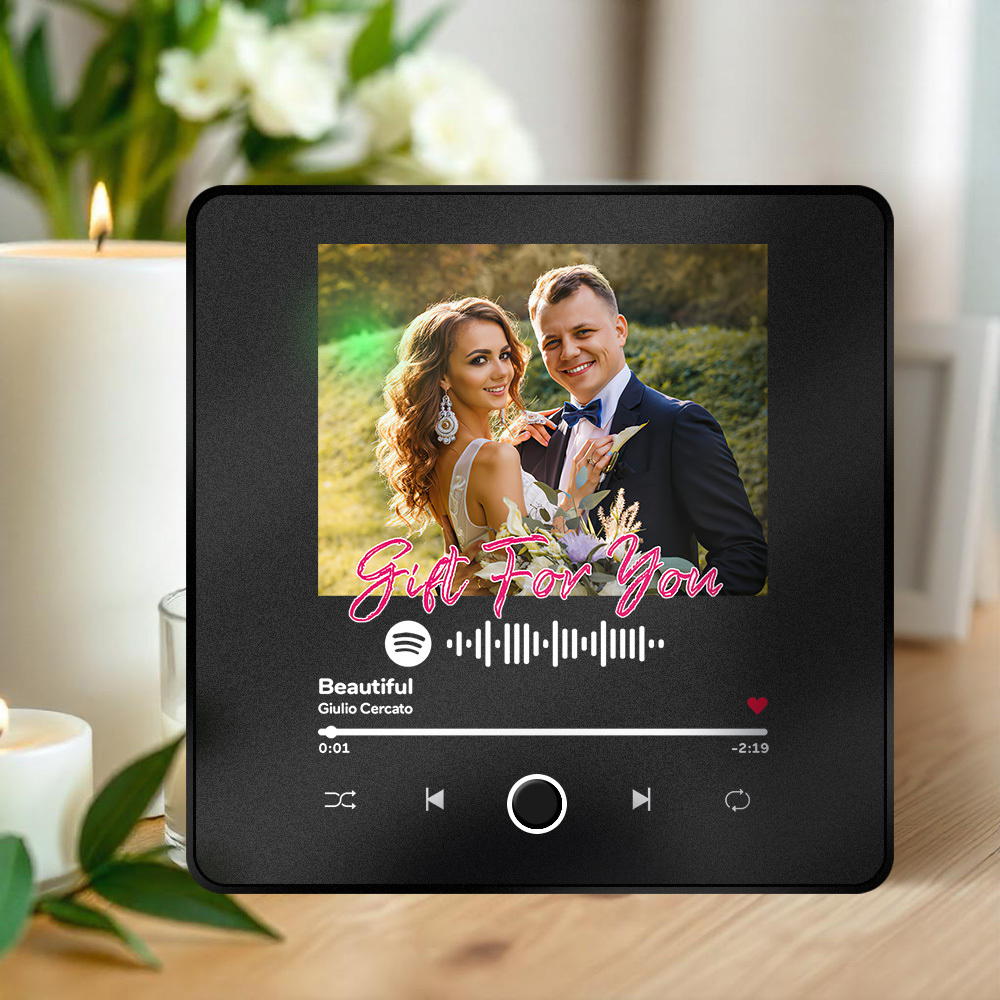 Personalized Photo Album Fridge Magnet Music Wall Photo Sticker Music Movement That Can Be Played Without Cell Phone Music Fridge Magnet Pro Can Play Songs - MyPhotoSocksAu