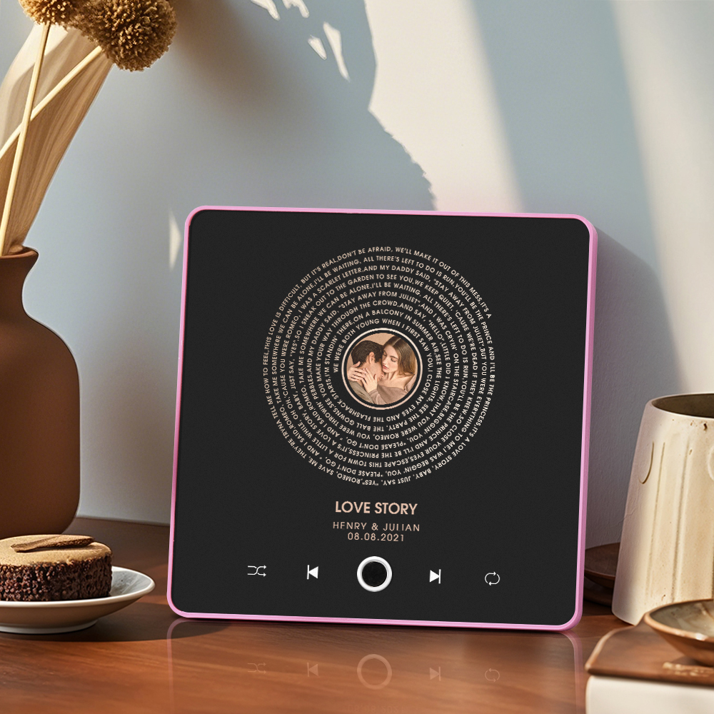 Custom Music Fridge Magnet Photo Sticker Christmas Tree Photo Sticker That Plays Music Without Cell Phone Christmas Gifts - MyPhotoSocksAu