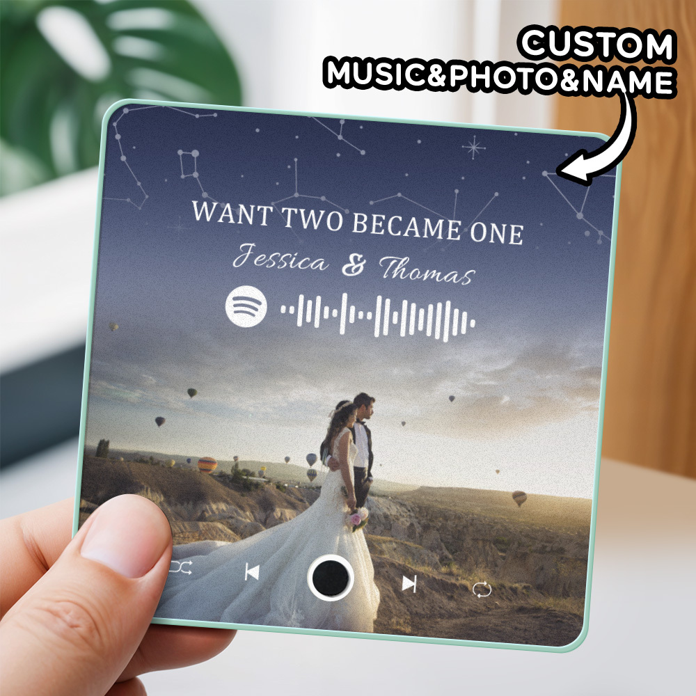 Personalized Photo Album Fridge Magnet Music Wall Photo Sticker Music Movement That Can Be Played Without Cell Phone Music Fridge Magnet Pro Can Play Songs - MyPhotoSocksAu