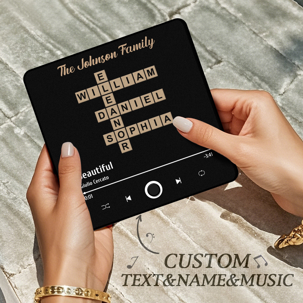 Custom Photo Album Music Fridge Magnet Flower Custom Music Fridge Magnet Pro - MyPhotoSocksAu