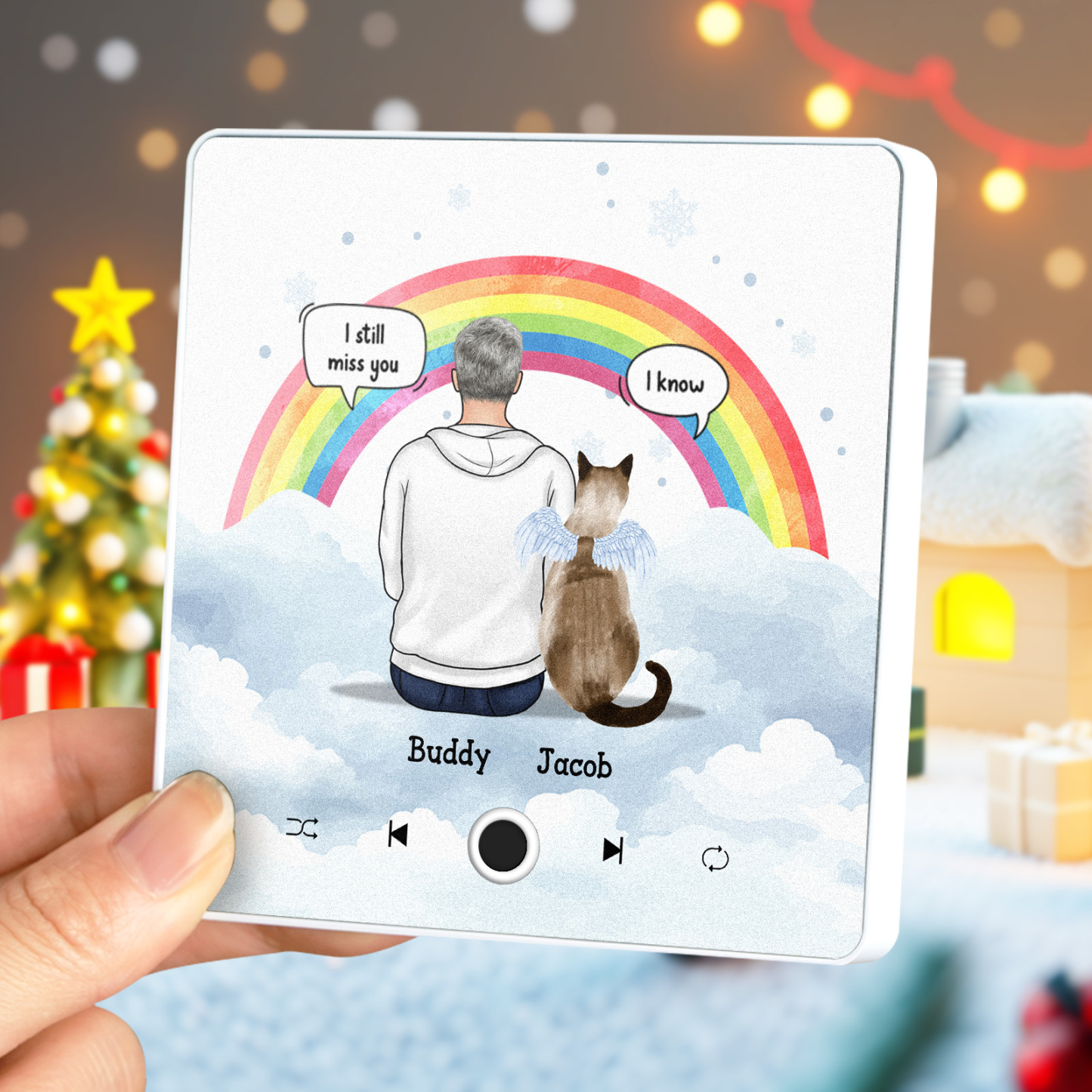Custom Album Music Fridge Magnet Photo Personalized Phone Music Fridge Magnet Pro Custom Character and Name Fridge Magnet I Still Miss You - MyPhotoSocksAu