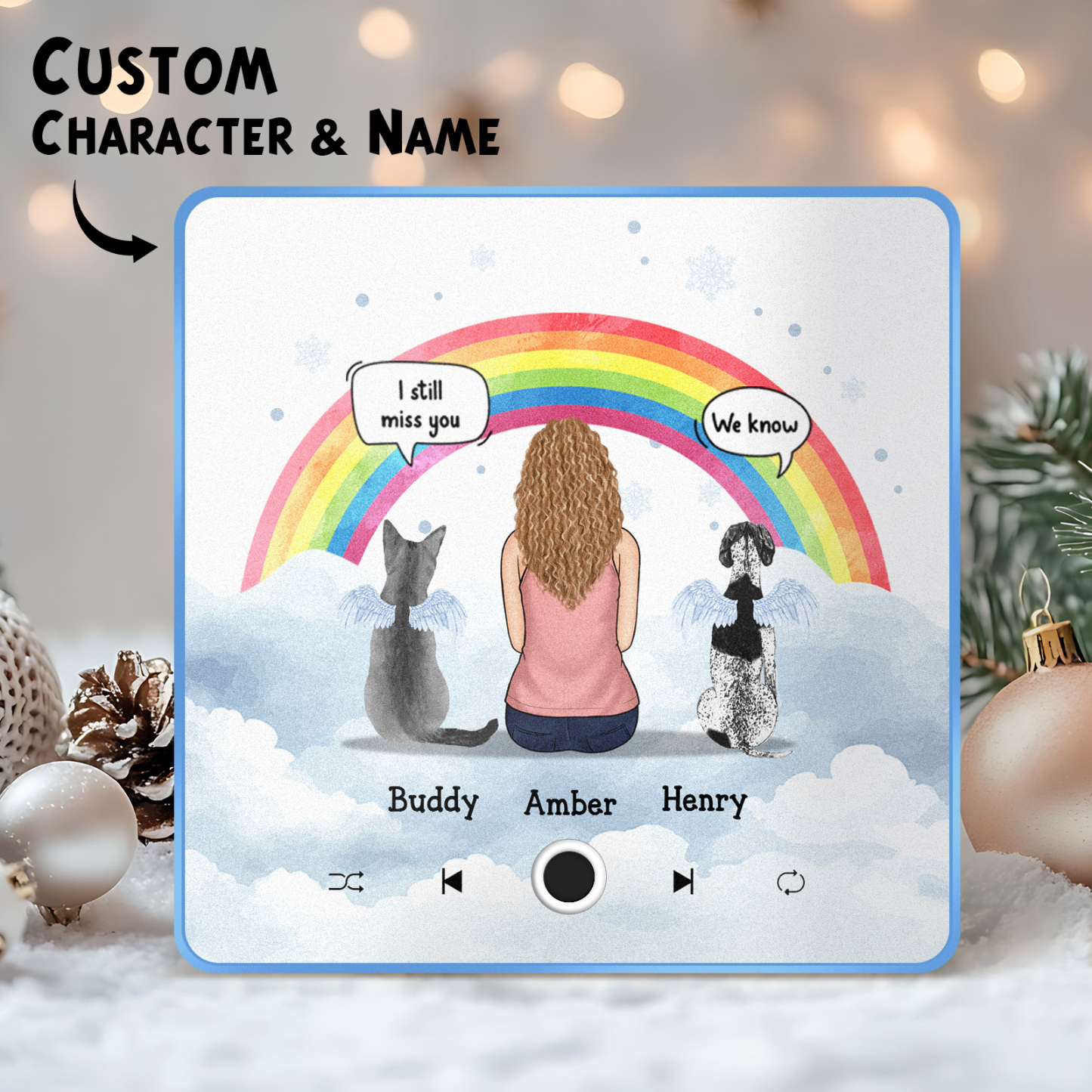 Custom Album Music Fridge Magnet Photo Personalized Phone Music Fridge Magnet Pro Custom Character and Name Fridge Magnet I Still Miss You - MyPhotoSocksAu