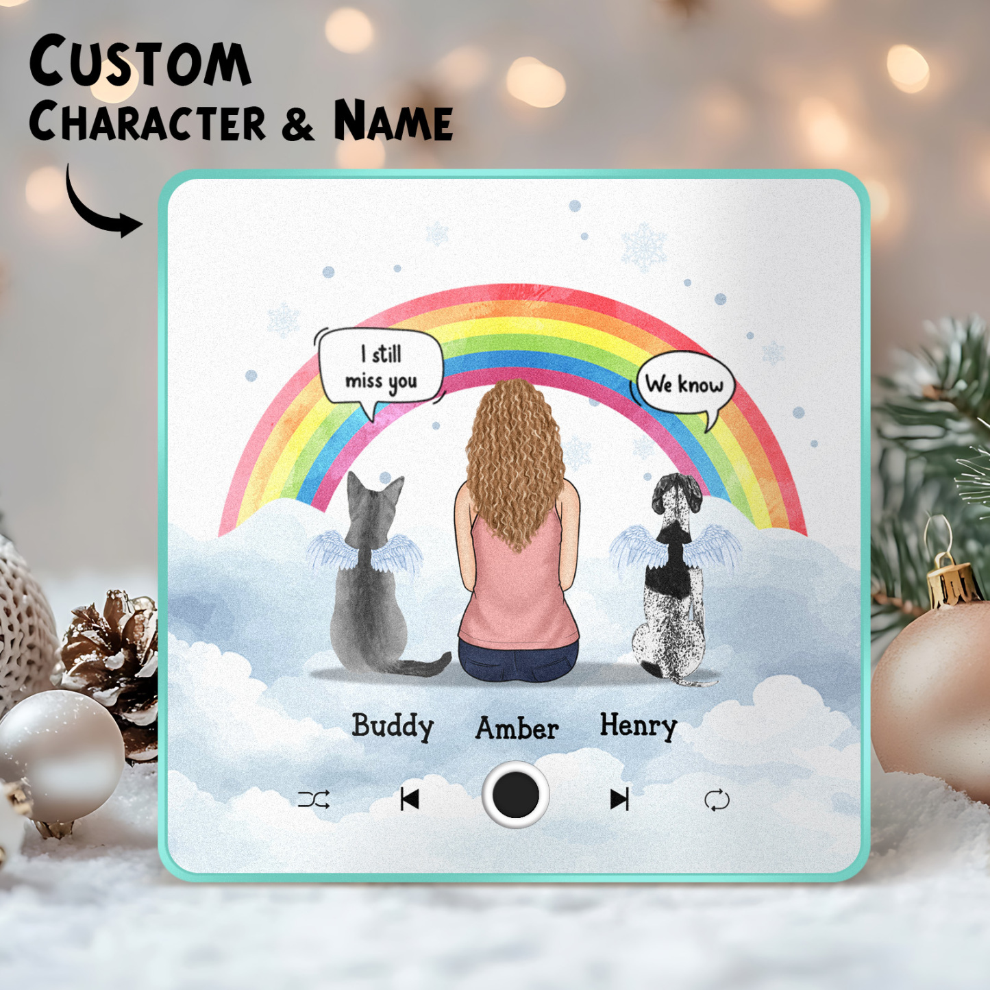 Custom Album Music Fridge Magnet Photo Personalized Phone Music Fridge Magnet Pro Custom Character and Name Fridge Magnet I Still Miss You - MyPhotoSocksAu