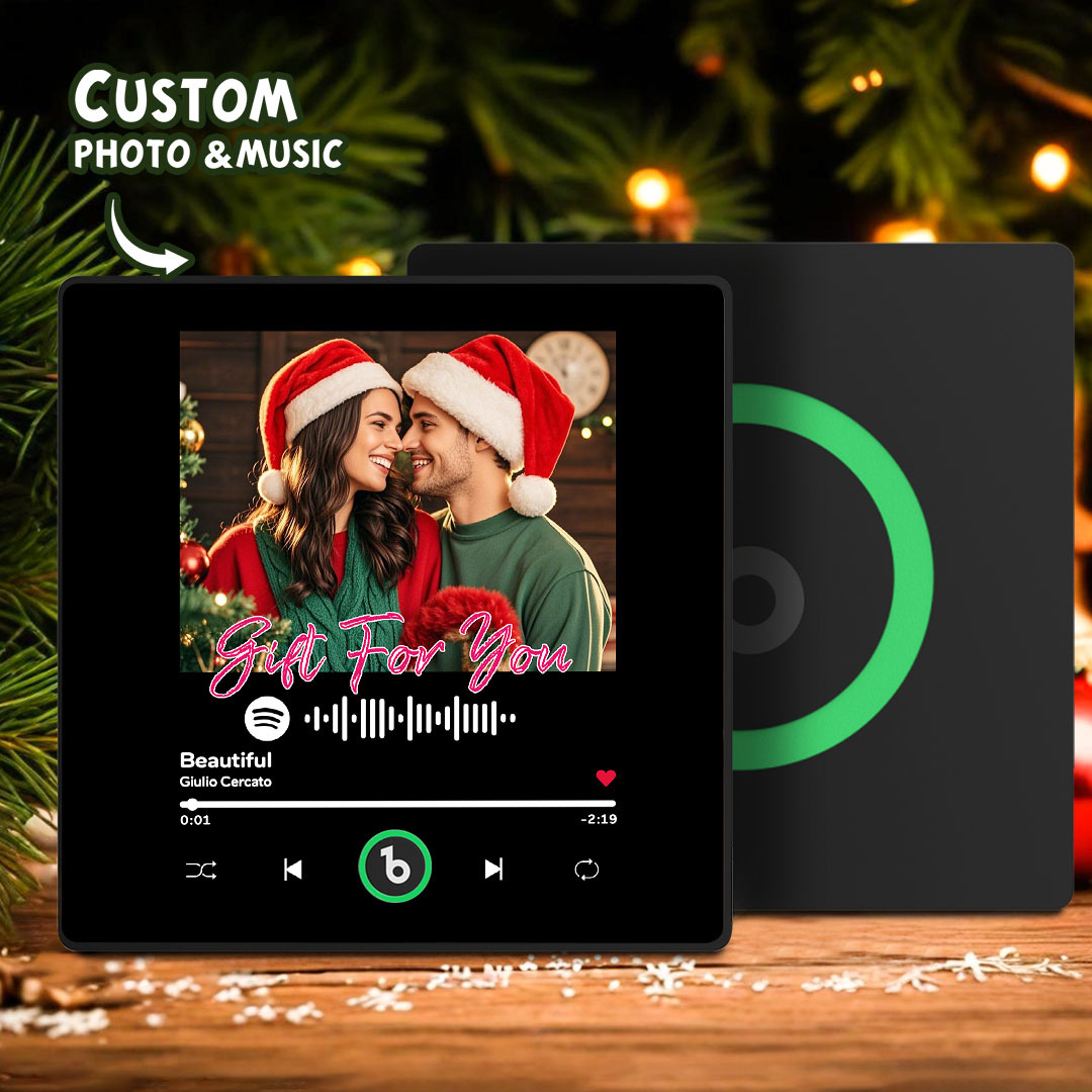 Custom Amethyst Purple  Music Fridge Magnet New 4.0 Upgrade Music Wall Photo Sticker That Plays Music Without Cell Phone Multiple Styles Couple Gifts