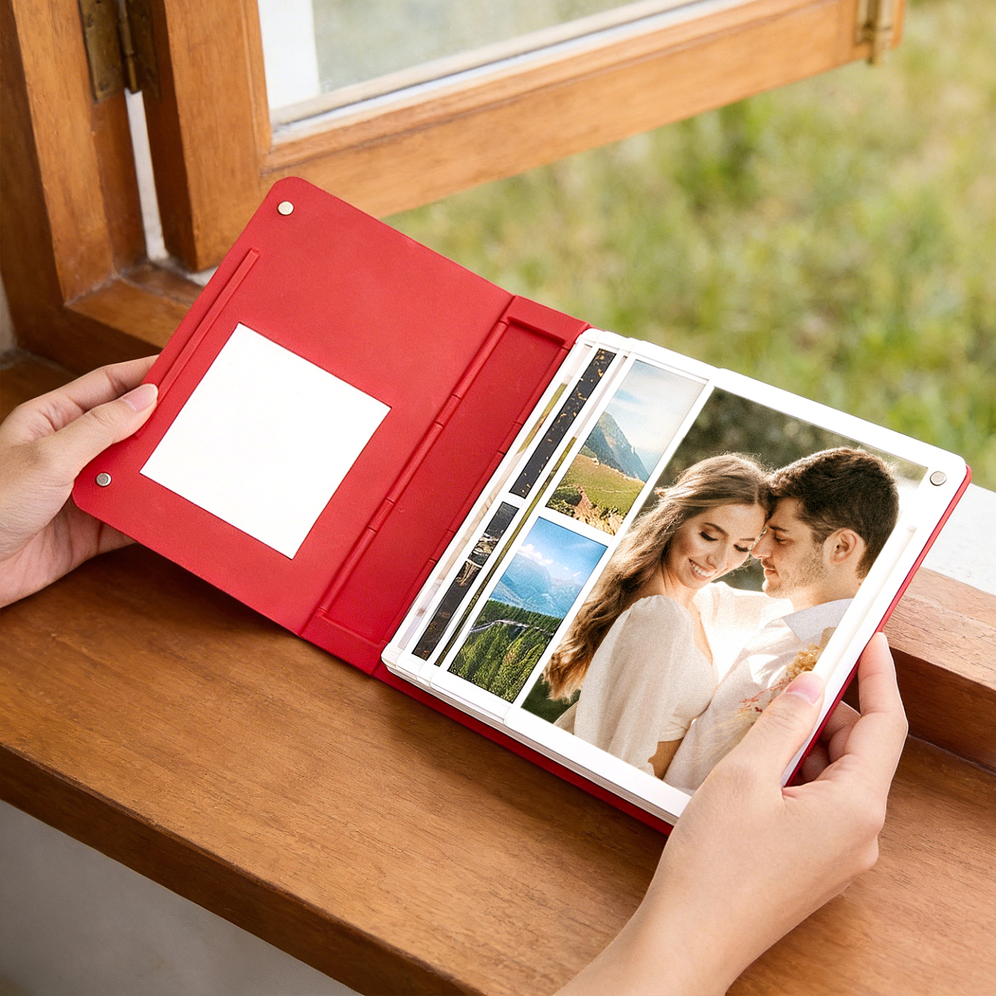 Personalized Photo Album With 3D Printing, Custom Covers And Spines, And Expandable Design. - MyPhotoSocksAu