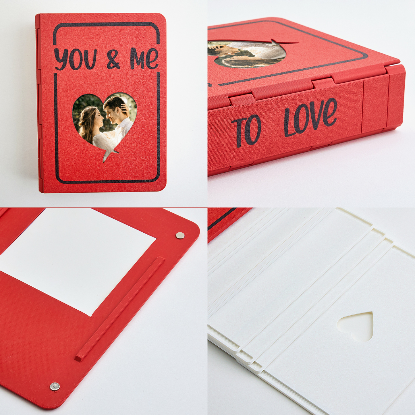 Personalized Photo Album With 3D Printing, Custom Covers And Spines, And Expandable Design. - MyPhotoSocksAu