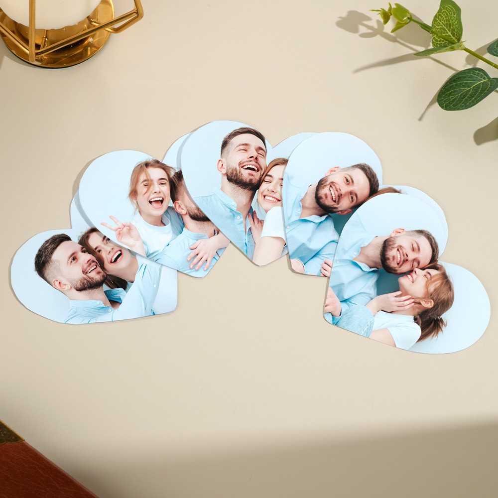 Custom Photos Acrylic Photo Frame Free-Standing Personalize Frames Immortalize Picture - MyPhotoSocksAu