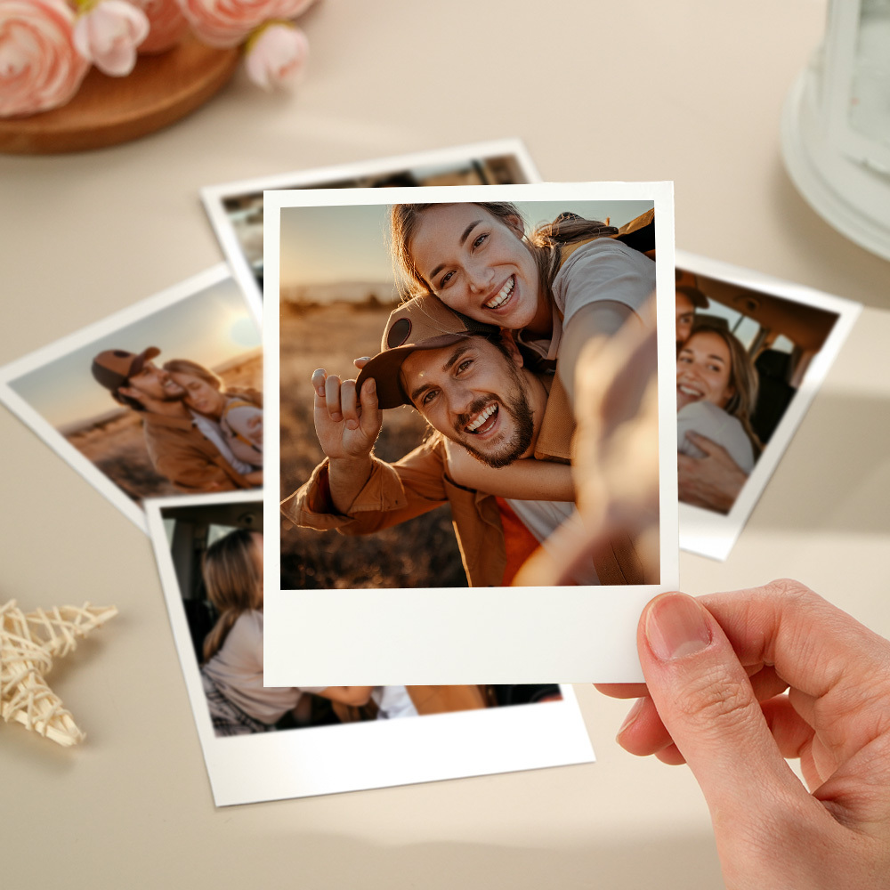 Custom Photos Acrylic Photo Frame Free-Standing Personalize Frames Immortalize Picture - MyPhotoSocksAu