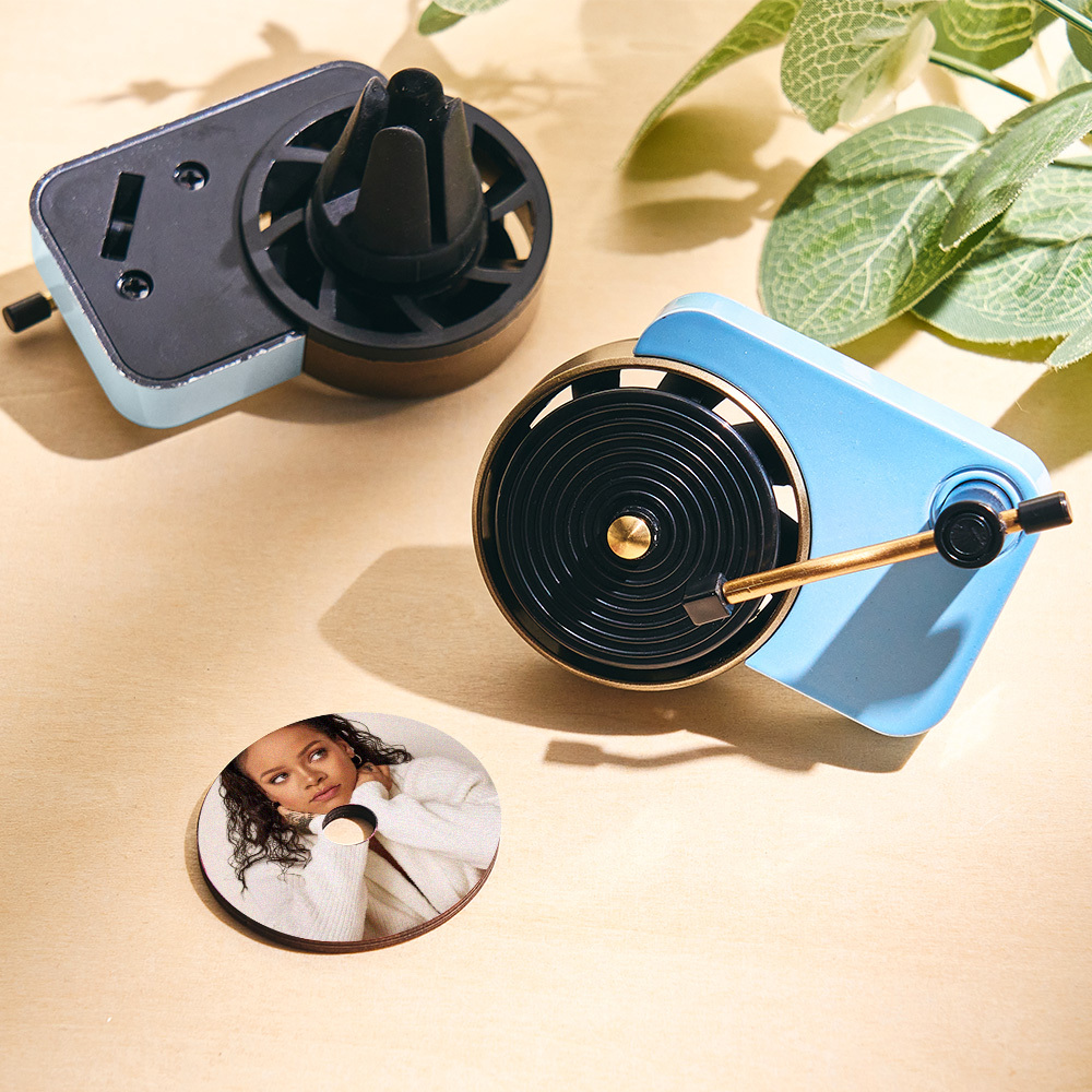 Customise Air Vinyl Turntable Fresheners Design Your Car With Your Favourite Albums Pink Car Air Freshener Pop Smoke Record Player - MyPhotoSocksAu