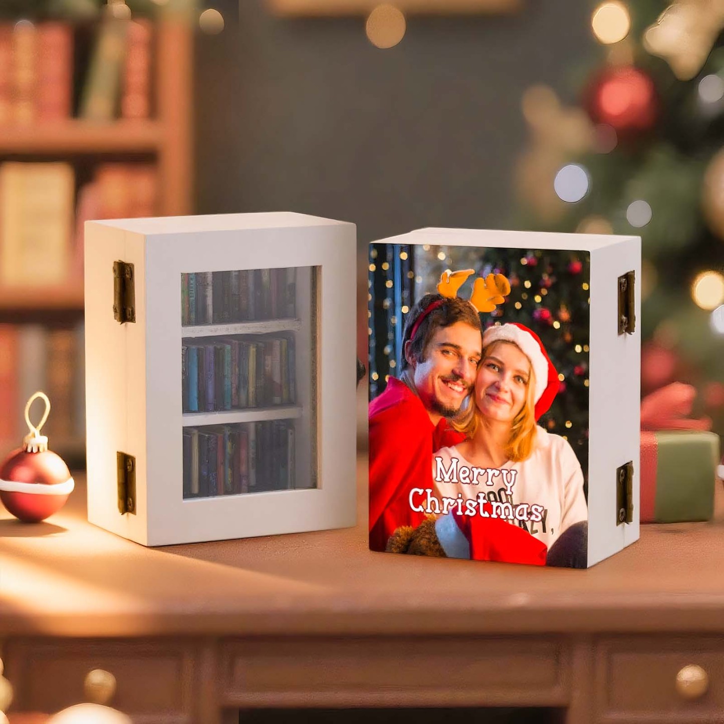 Personalized Pocket Edition Anxiety Bookcase, MINI bookcase, Miniature Landscape, Miniature Bookcase, Book Lover Gift, Study Decoration