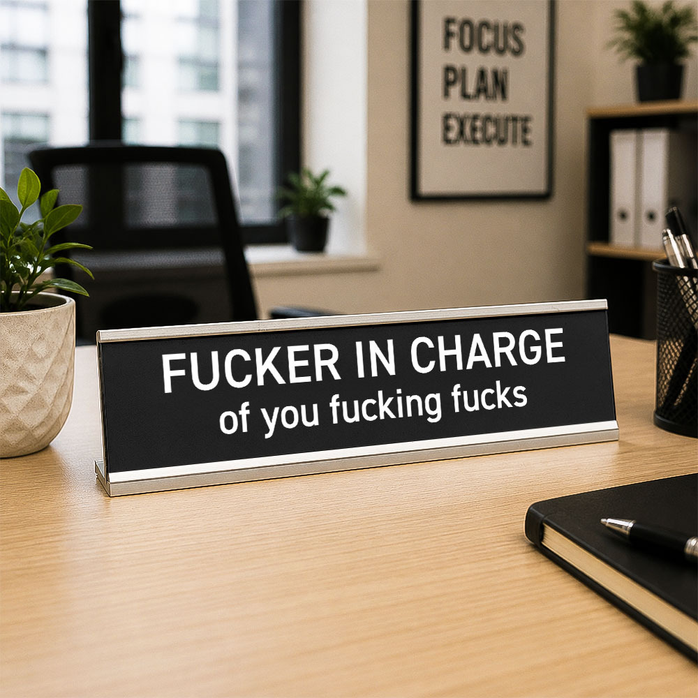 Let Me Drop Everything and Work On Your Problem -funny office decor sign, funny office desk accessory, desk signs for work - MyPhotoSocksAu