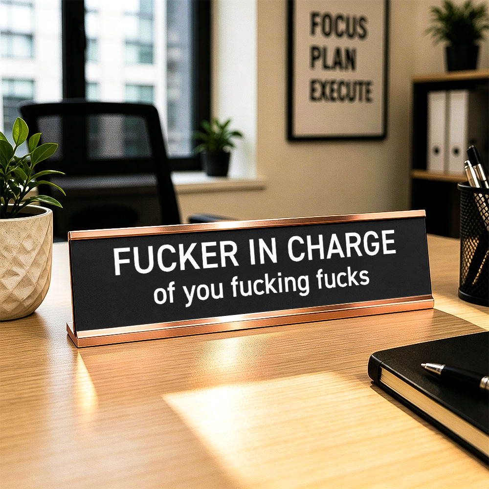 Let Me Drop Everything and Work On Your Problem -funny office decor sign, funny office desk accessory, desk signs for work - MyPhotoSocksAu