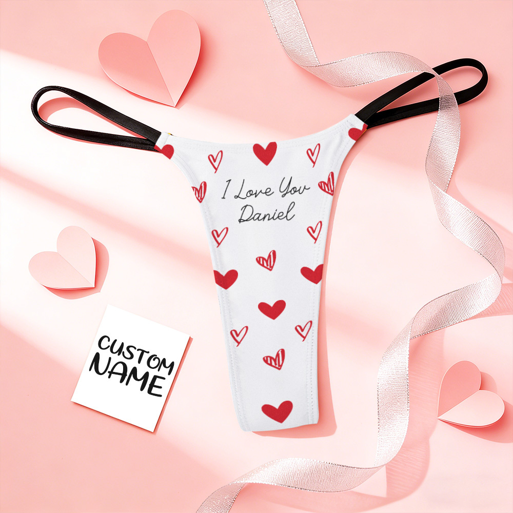 Custom Thongs Photo Panties Funny Underwear Briefs I Licked IT  Licked IT SO ITS Mine Thong Valentine Gift - MyPhotoSocksAu