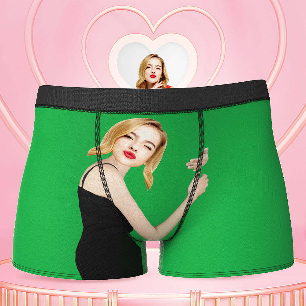 Custom Love Hug Boxer Shorts - Light Skin