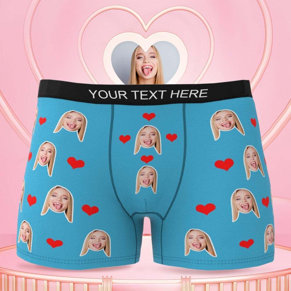 Gifts For Him, Custom Underwear, Gifts Giving For Anniversary, Birthday, Valentines & Wedding