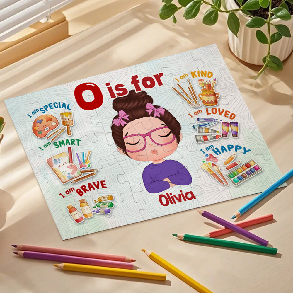Jigsaw Puzzle Personalized Gift for Kids Trendy 2024 New 2024 Personalized Puzzle for Kid Christmas Gift - MyPhotoSocksAu