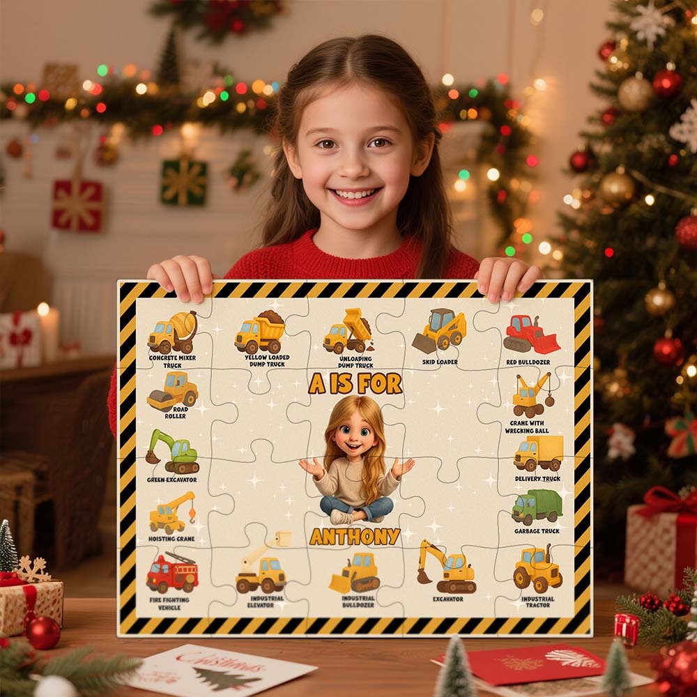 Custom Jigsaw Puzzle- HAPPY BIRTHDAY Christmas Gift For Grandkid - Gift for Kids - Trendy New 2025 - Personalized Puzzle - MyPhotoSocksAu