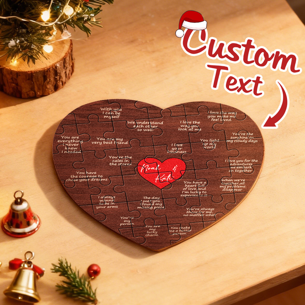 Custom Jigsaw Puzzle- Valentine Gift For Lovers- Gift for Boyfriend Girlfriend