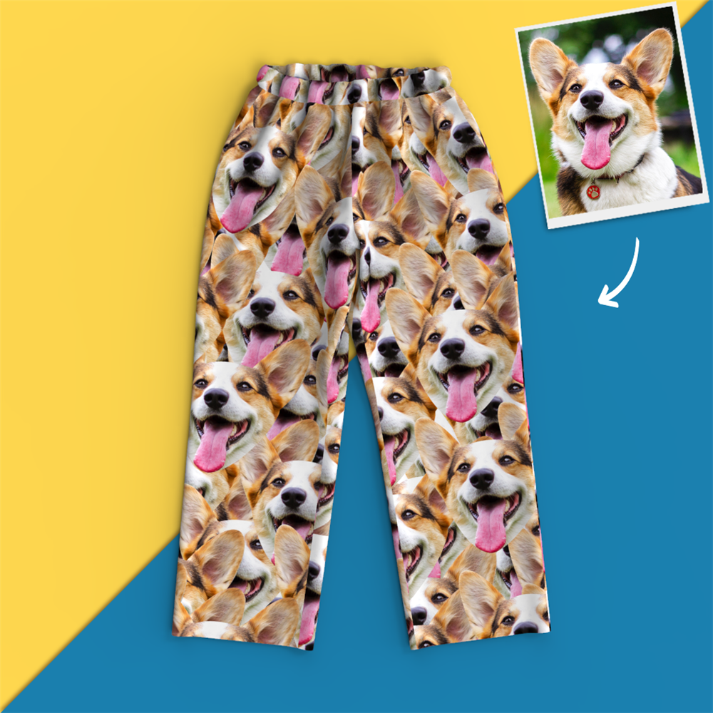 Custom Face Pajamas - Face Mash - MyPhotoSocks