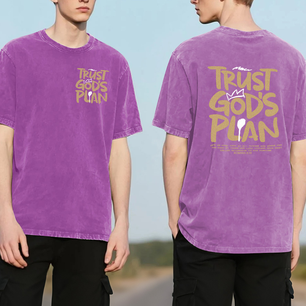 Faith-Inspired T-Shirt – "Trust the Journey" Crown Graphic Tee | Positive Message Shirt for Everyday Confidence - MyPhotoSocksAu
